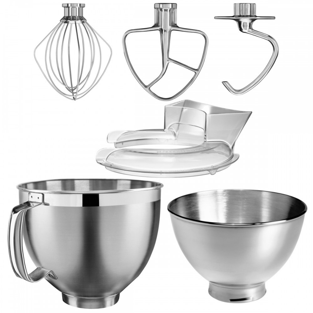 KitchenAid 5KSM185PSEBK s bohatým příslušenstvím